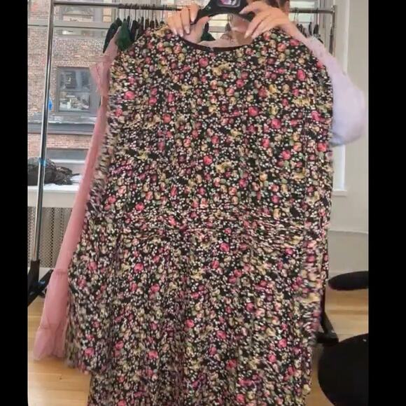 MAC DUGGAL 26916 Floral Print Long Sleeve Dress Size 16 New with Tag MSRP $498 - Picture 10 of 11